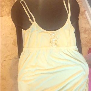 SUPER CUTE YELLOW TANK